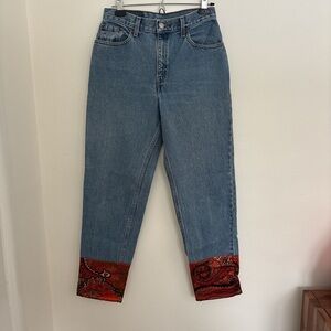 Vintage Levi’s 550 tapered women’s 8